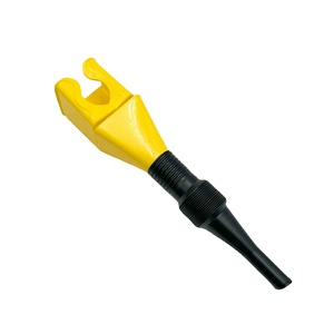 Refueling funnel foldable telescopic hose bayonet hands-free gasoline funnel