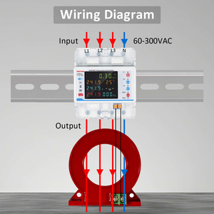 Interruptor de Circuito Inteligente WiFi DTS6619-3PN-L, Medidor de Energía Fotovoltaica Bidireccional Trifásico, Protector de Sobretensión y Baja Tensión Z07 - Product Image 6