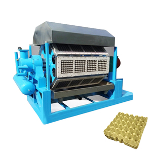 Paper Pulp Egg Tray Waste Paper Recycling Paper Pulp Moulding Egg Tray Making Machine Egg Carton Box Forming Production Line