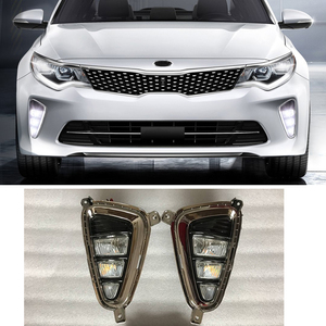 Đèn Chiếu Sáng Tự Động Đèn Sương Mù Cản Trước Đèn Chạy Ban Ngày Cho Kia Optima K5 2016 2017 Với Đèn Vàng - Product Image 5