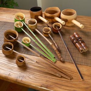 Bamboo Water Ladle Craft Spoon Natural Handmade Souvenir Gift For Tea And Wine Serving - Product Image 1