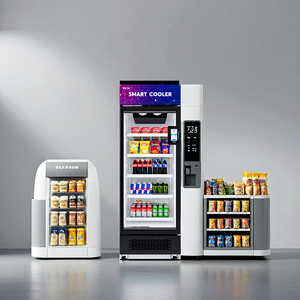 Réfrigérateur intelligent TCN 510L avec caméra, distributeur automatique AI, mini-marché pour hôtel et centre commercial - Product Image 3