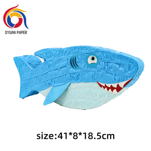 Boîte à chaussures Tortue Dinosaure Ballon Requin Dessin animé <span class=keywords><strong>Spiderman</strong></span> Fraise Gâteau Piñata - Product Image 4