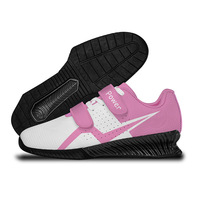 Chaussures de musculation professionnelles pour hommes, à double sangle, avec soutien de la cheville, chaussures de squat athlétiques, baskets de fitness et de cross-training
