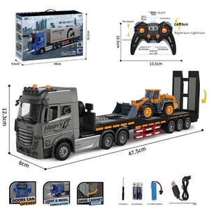 Nuevo Camión de Juguete de Control Remoto de 9 Canales, Escala 1:24, de Aleación, 2.4G - Product Image 4