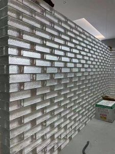 厂家价格流行金马赛克瓷砖装饰玻璃砖玻璃马赛克瓷砖墙砖 - Product Image 2