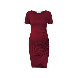 Omens ateraternity RESS odycon uuched Hort leleeve Mermaid regnancy resses - Product Image 1