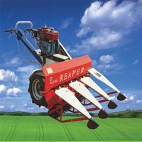 Moissonneuse-batteuse portative autopropulsée à prix EXW, pour riz et blé, haute performance 5,5-8 CV, idéale pour les petites exploitations agricoles