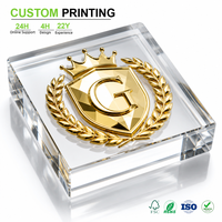 Autocollant de transfert métallique doré personnalisé en relief, emblème 3D, badge, plaque logo, impression, adhésif étanche, vente en gros en vrac
