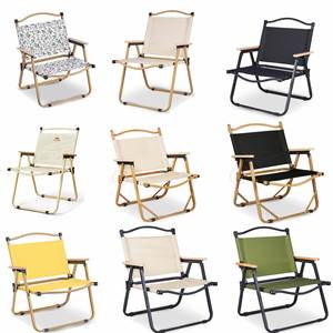 Chaise de camping pliable portable, robuste, utilisée pour les activités, les pique-niques, les parcs, le jardinage. - Product Image 2