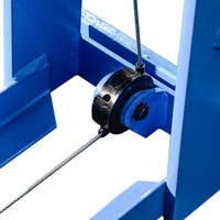 Presse hydraulique électrique à châssis en H 75T, modèle HJ0884, pour la réparation de châssis de voitures en acier, cric hydraulique pour voitures