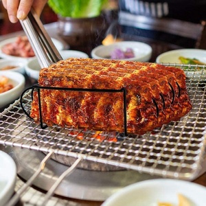 Vente en gros directe d'usine, Type de support de côtes de bœuf, accessoires de Barbecue, support de côtes de Barbecue utilisé pour le gril de Barbecue Kamado - Product Image 5