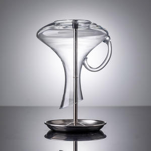Support de carafe à vin en acier inoxydable, design inversé, pour utilisation en soirée 2311 - Product Image 2