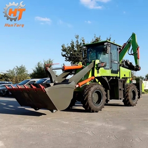HANTORQ 942-45 Mini Retroexcavadora China 4X4 con Cargador Frontal - Retroexcavadora de Tractor China y Mini Retroexcavadora - Product Image 3