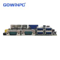 Carte mère industrielle embarquée N100 N200 N150 Quad Core Intel Double 3x RTL8111G LAN pour VGA Win10 Win11 Ubuntu CentOS DC 12V