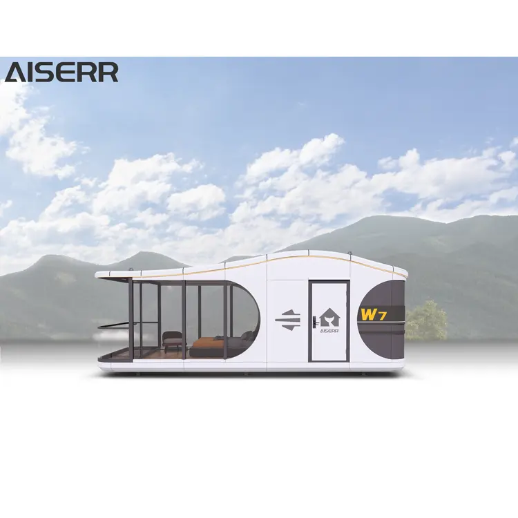 Cina manifattura Camping Pod prefabbricata casa casa casa casa sulla spiaggia case prefabbricate piccola casa mobile campeggio pod