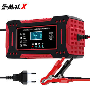 Cargador de Batería de Carga Rápida de 12v6a para Automóvil y Motocicleta, Cargador de Batería Inteligente con Reparación de Pulsos, con Certificación CE, FCC y UL - Product Image 3