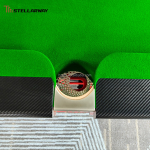 Table de billard rouge STELLARWAY 7 pieds 8 pieds 9 pieds <span class=keywords><strong>Caoutchouc</strong></span> haute élasticité J-Hong Classe A Plaque de pierre bleue de précision 4,5 cm pour club/bar - Product Image 3