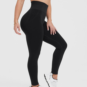 Hot Sale Woman Plus Size <b>Booty</b> Custom Yoga Pants Push up Sportswear Fitness Tight Workout <b>Leggings</b> - Product Image 2