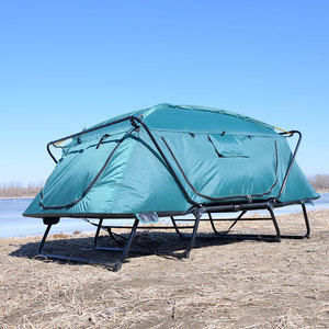 Outdoor Instant <strong>Double</strong> 2 Person Folding Bunk Camping Bed Tent <strong>Cot</strong> off Ground Camping Tent - Product Image 3