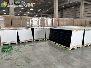 Hiệu quả tốt năng lượng mặt trời giá <span class=keywords><strong>Panel</strong></span> 610 Wát Nhà máy cung cấp năng lượng mặt trời hệ thống bảng điều khiển cho Nhà Giá tốt nhất giá rẻ nhất tấm pin mặt trời - Product Image 4
