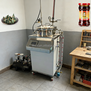 Esterilizador Industrial a Presión de 150L |   Autoclave de Acero Inoxidable con Válvula de Escape para el Procesamiento de Alimentos y Bebidas - Product Image 1