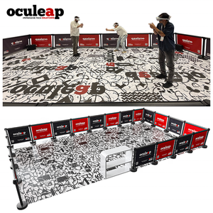 Macchina da Gioco VR, Simulatore di Tiro per 4 Persone, Arena di Realtà Virtuale, Piattaforma di Battaglia Multiplayer, Simulatore di Movimento Laser Tag VR 12D - Product Image 2