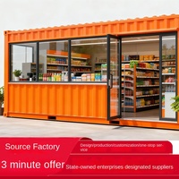 HangKangCM Boutique conteneurisée mobile, Maison conteneurisée pour sites touristiques et extérieurs, Boutique tendance, Supermarché, Personnalisation, Maison certifiée CE UE