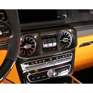 메르세데스 벤츠 G 클래스 W464 G500 AMG G63 용 건식 탄소 섬유 대시 보드 커버 인테리어 키트 (추가) - Product Image 4