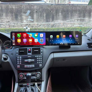 Reproductor multimedia de DVD para coche con GPS Android de pantalla dual de 25.6 pulgadas para Mercedes Benz Clase C W204 2008-2010 NTG4.0 - Product Image 6