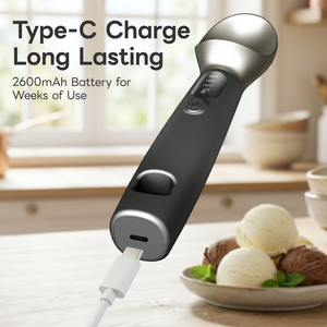 Cuillère à glace électrique rechargeable avec charge Type-C, 3 niveaux de chaleur, pour conquérir la glace la plus dure sans effort - Product Image 3
