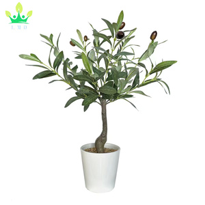 <span class=keywords><strong>Petit</strong></span> <span class=keywords><strong>pot</strong></span> d'<span class=keywords><strong>olivier</strong></span> artificiel réaliste et fruits réalistes pour la maison, le bureau, le salon et la décoration de table. - Product Image 6