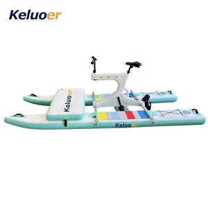 Bicicleta de agua SUP, atracciones individuales, recorrido en barco, paseo turístico, bote a pedal, andador de agua - Product Image 3