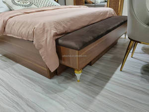 Elegante Set di Mobili per Camera da Letto, Stile <span class=keywords><strong>Africano</strong></span>, Minimalista e Lussuoso, Misura King Size - Product Image 6