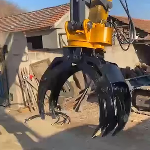 2-4 toneladas Mini excavadora Grapple Mini Hydraulic <span class=keywords><strong>Grab</strong></span> Wood Grapple para excavadora Log Grapple Hydraulic <span class=keywords><strong>Grab</strong></span> - Product Image 5