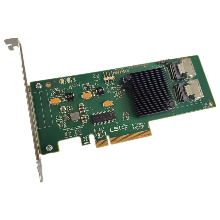 Lsi Logic 9211-8i Host Bus Adapter Pcie 2.0 Conforme Hba Card Ssd Raid Controller Chip