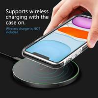 Étui de téléphone transparent personnalisé en TPU+PC, étanche, antichoc, avec cordon, pour 14/15 Pro Max, écologique