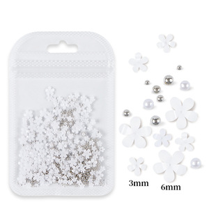200 Uds flor acrílica decoración <span class=keywords><strong>de</strong></span> <span class=keywords><strong>uñas</strong></span> tamaño mixto diamantes <span class=keywords><strong>de</strong></span> imitación blancos gema plateada herramienta <span class=keywords><strong>de</strong></span> manicura accesorios para diseño <span class=keywords><strong>de</strong></span> <span class=keywords><strong>uñas</strong></span> DIY - Product Image 6