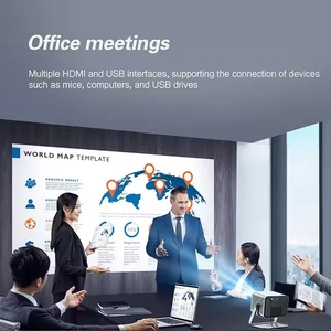 Paihao X6 1080P Full HD <span class=keywords><strong>LED</strong></span> chiếu <span class=keywords><strong>2200</strong></span> ANSI <span class=keywords><strong>Lumens</strong></span> ngoài trời video Beamer với 3D và 20 Wát loa tự động DLP liên kết 3D - Product Image 4