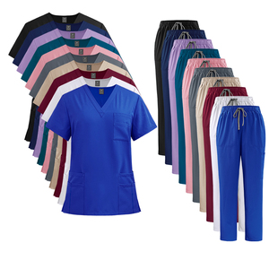 Niaahinn Bata Médica de Laboratorio XL Personalizable Para <span class=keywords><strong>Mujer</strong></span> Uniforme de Spa <span class=keywords><strong>Pijama</strong></span> Quirúrgico Tejido Para Enfermera - Product Image 6