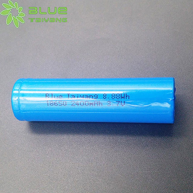 18650 Fst 2400mah ICR 18650 2400mah 8.88wh Lithium Ion Rechargeable Batteries