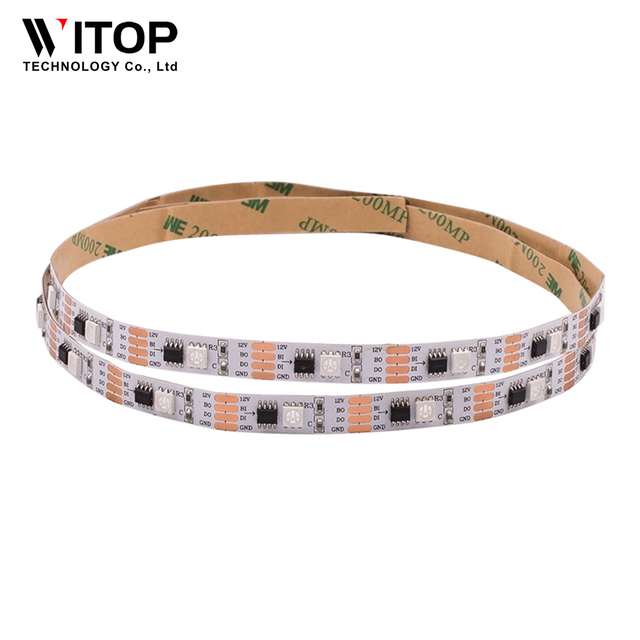 Addressable Strips Gs8208 12V Rgb 5050 30 Led Pixel Controlled Programmable Digital Strip SPI Light Ws2815