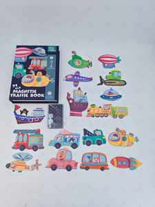 Gioco <span class=keywords><strong>Puzzle</strong></span> Magnetico Fai-da-Te Best Seller in Nord America, Design Dinosauro con Libro, <50 Pezzi, Confezione in Plastica per Bambini - Product Image 6