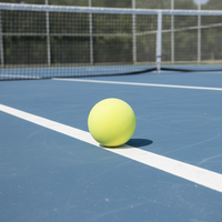 Direktverkauf ab Werk: PU-Schwamm-Pickleball, 89 mm, elastischer Ball, 80 mm, 74 mm, geräuscharmer Schwamm-Pickleball, professioneller Trainingsball