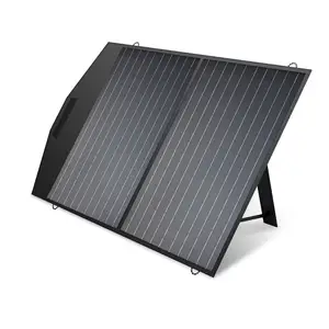 Outdoor Camping Waterdicht 50W 60W 80W Zonnepanelen Hoge Efficiëntie Mono Draagbare Zonnepaneel Opvouwbaar Zonnepaneel