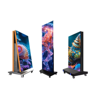 Affichage LED intelligent de haute qualité P1.53, contrôle par PC mobile, utilisation pour la publicité et les événements, affichage numérique LED portable
