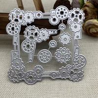Matrice de découpe en métal pour albums photo DIY, boîtes cadeaux, cartes en papier, cartes de vœux et scrapbooking