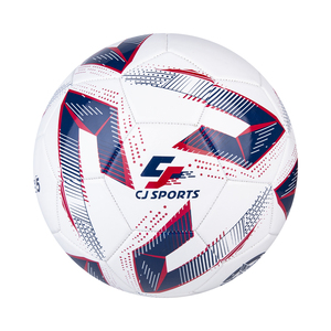 CJ Sports-Balón de fútbol de PVC para todas las edades, verde, azul, rojo, cuero duradero, cosido a máquina para recreación/entrenamiento/Partido hecho en Vietnam - Product Image 1