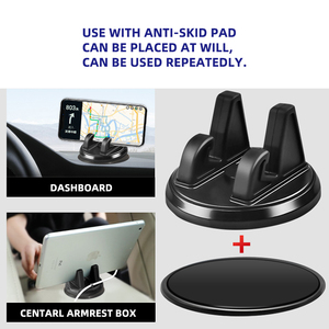 Wholesale Portable Magnetic 360 Degree Rotation Aluminum Phone <b>Holder</b> Mobile Cellphone Desk <b>Tablet</b> Stand <b>Car</b> Accessory - Product Image 4