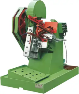 Fixadores de parafuso automáticos, máquina de rolamento de rosca vertical dupla que faz máquina